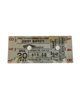 JIMMY BUFFETT April 30, 1981 Anaheim Convention Center Concert Ticket Stub - $33.00