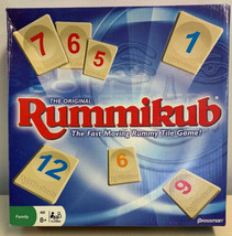 Original Rummikub Pressman Game Complete All 106 Tiles Holders Instructi... - $29.69