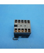 ABB B6-30-01-F IEC Mini Contactor 3 Pole 12 A 240 VAC Coil 1 NC Spade Te... - $44.99