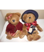 Lot 2 Plush Boyd&#39;s Bears fully jointed 11&quot; Catherine Berriweather w/ COA... - £12.90 GBP