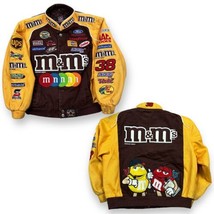 Vintage 2005 Youth Kids Jeff Hamilton JH Design M&amp;M Racing Jacket All Ov... - $79.19