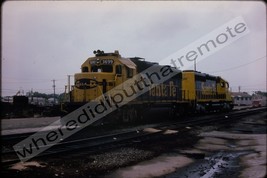 Orig. Slide Atchison Topeka &amp; Santa Fe ATSF 3699 EMD GP39-2 Houston TEX 6-1984 - £11.75 GBP