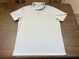 Nike Golf Standard Dri-Fit Men&#39;s Gray Polo Shirt - XL - ZOG Digital - £9.56 GBP