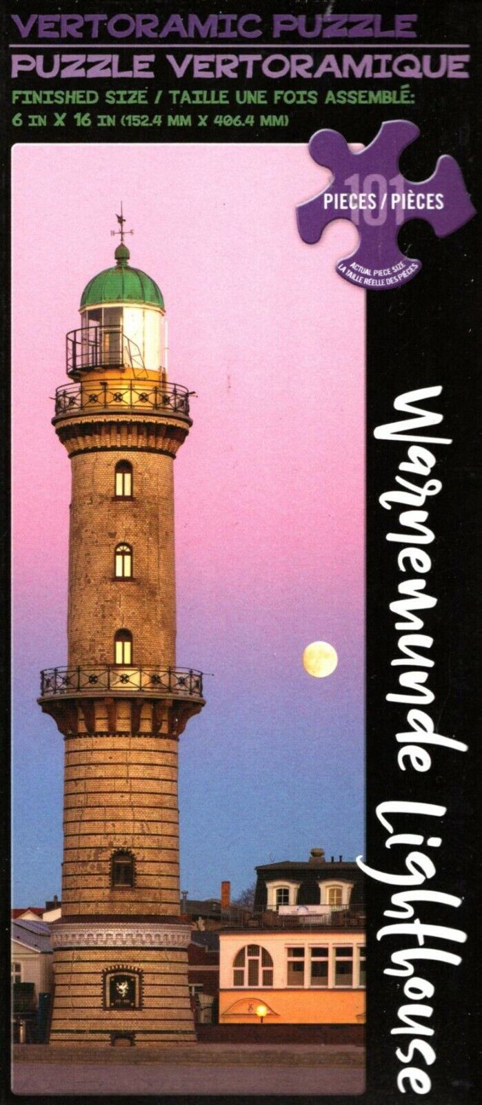 Primary image for Vertoramic Puzzle - Warnemunde Lighthouse - 101 Pieces Jigsaw Puzzle