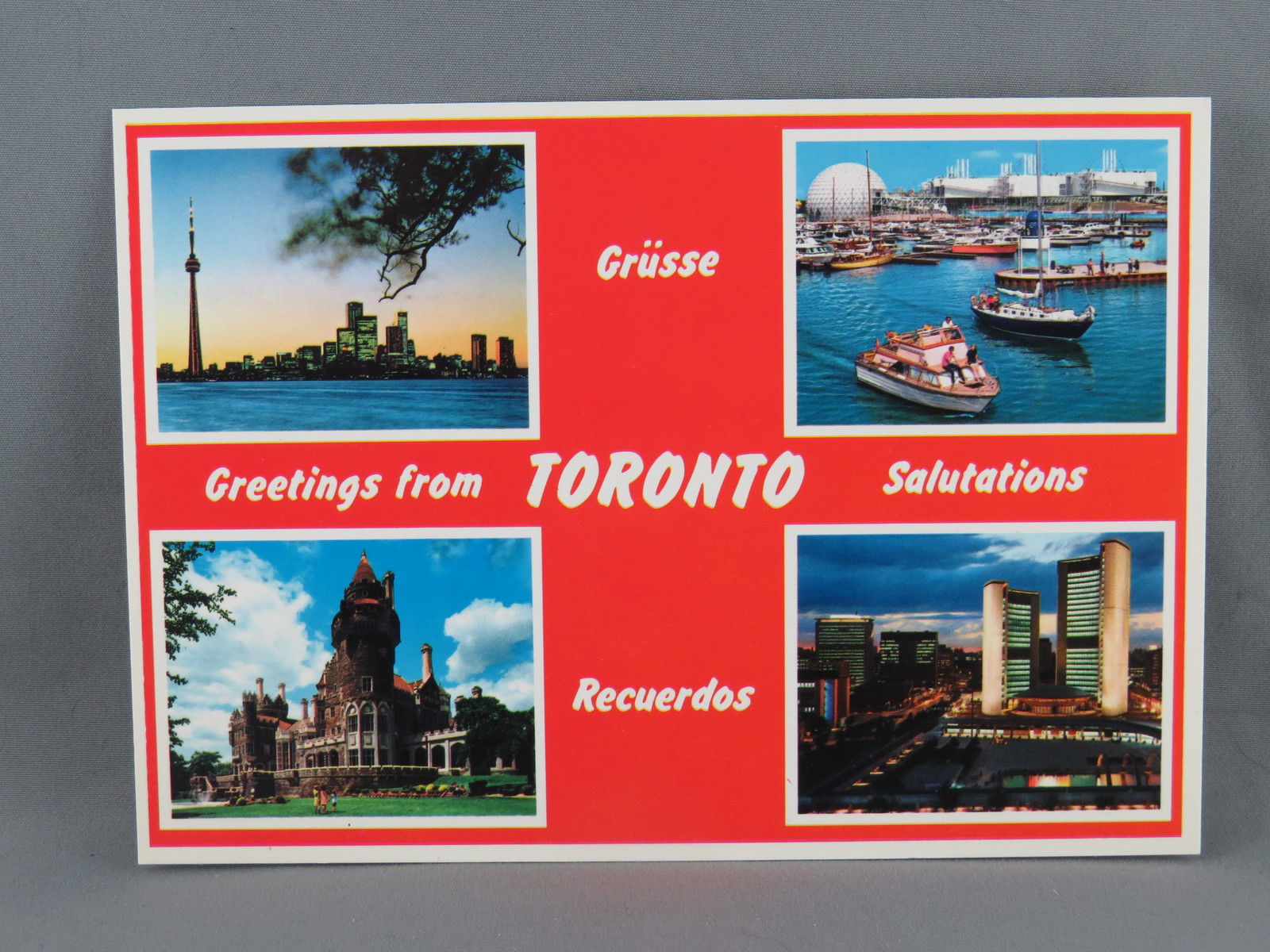 Primary image for Vintage Postcard - Greeting From Toronto Major Locations - Royal Speciatly Sale