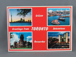 Vintage Postcard - Greeting From Toronto Major Locations - Royal Speciatly Sale - £11.99 GBP