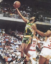 Gus Williams Seattle SuperSonics signed autographed Sonics basketball 8x10 photo - £53.50 GBP