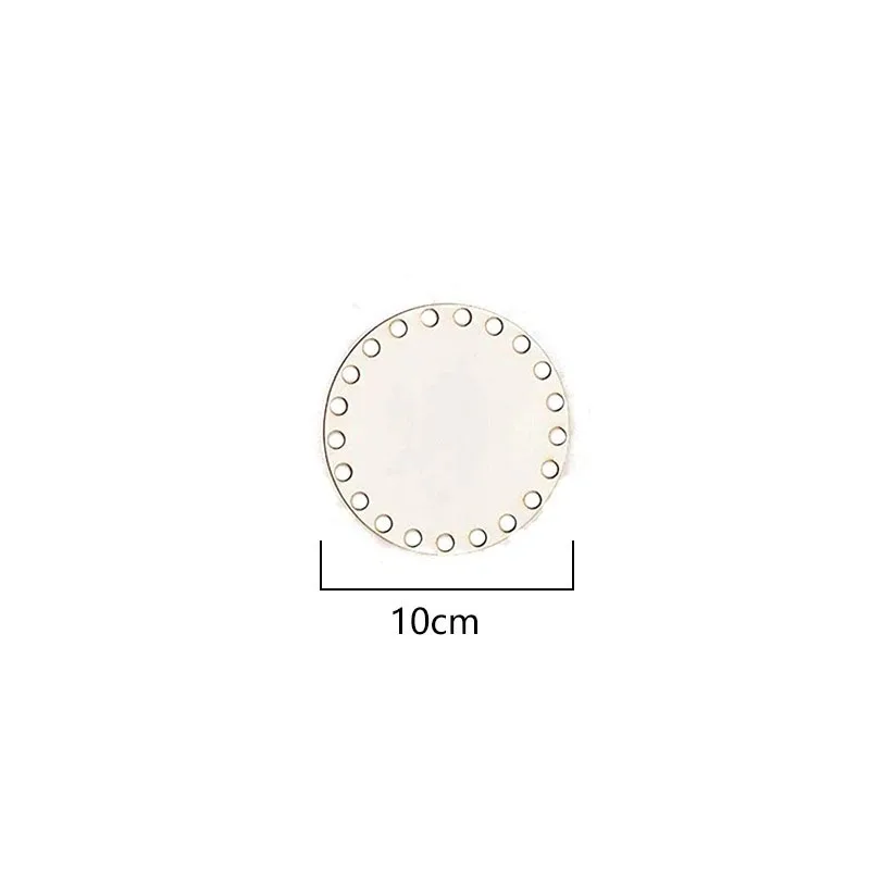 Crochet Basket Base 10/15/20/25cm Unfinished Blank Cross Stitch -2mm Rou... - $2.56