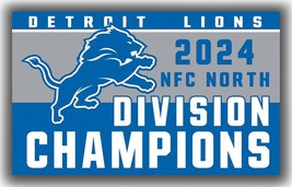 Detroit Football Team Memorable Flag 3x5ft Lions Champions Good Banner - $18.00