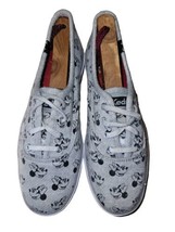 Keds Triple Kick Disney Minnie Mouse Grey White Shoes Sneakers Womens Size 7.5 - £22.53 GBP