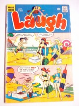 Laugh Comics #211 1968 VG GGA Bikini Beach Cover Archie Comics - £7.83 GBP