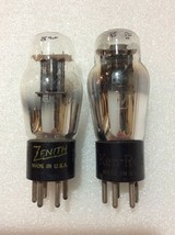 Type 27 Two (2) US Made Tubes Bottom D Foil Getter One M-R Ken-Rad Zenith - £3.90 GBP