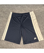 Nike Sportswear Shorts Mens XL Navy White Woven Drawstring Basketball At... - £14.26 GBP