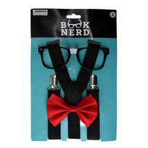 Nerd Kit (Glasses, Suspenders and Bowtie) - £10.46 GBP