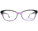 Lucky Brand Brille Rahmen D201 Tort / Purple Klar Cat Eye 58-16-140 - $55.57