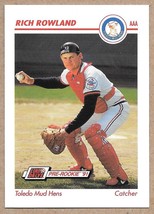 1991 Line Drive AAA #597 Rich Rowland Toledo Mud Hens - $1.97