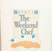 1986 Gold Medal Flour Weekend Chef Vintage Cookbook Baking Booklet - $14.99