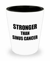 Sinus Cancer Shot Glass Awareness Survivor Gift Idea For Hope Cure Inspiration L - £10.26 GBP