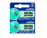 Murata 392/384 Battery SR41/W/SW 1.55V Silver Oxide Watch Button Cell (1... - $3.65+