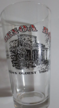 Genoa Bar Nevada&#39;s Oldest Thirst Parlor 1855 Pint Beer GLASS 16oz - $17.33