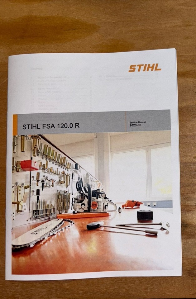 FSA 120.0R FSA120R STIHL Battery Trimmer Service Workshop Repair Manual - $14.84