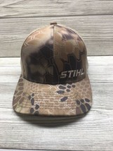 Stihl Alligator Print Mesh Cap Hat Zip-back Kryptek Outfitters Apparel F... - £11.84 GBP