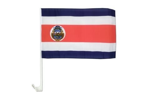 Moon Knives (2 Pack) Costa Rica Country Car Window Vehicle 12&#39;&#39;x18&#39;&#39; Fla... - $9.88