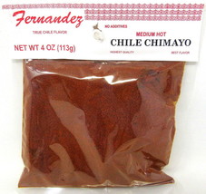 Chimayo Red Chile Medium Hot Powder Spice 4 oz Mexican Rojo Recipe Ferna... - £14.69 GBP