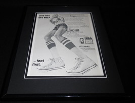 1969 Thom McAn Shoes / NBA Framed 11x14 ORIGINAL Vintage Advertisement - £35.55 GBP