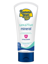 Banana Boat Sensitive 100% Mineral Sunscreen Lotion, SPF 50+ 6.0fl oz - $32.99