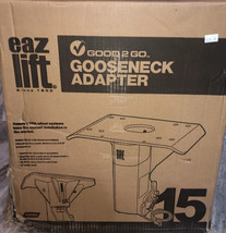 Camco Eaz-Lift 48501 15&quot; Gooseneck Adapter 7500 lb Vertical Load NEW-SHIP N 24HR - £469.07 GBP