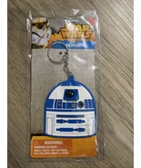 Disney Star Wars R2D2 Keychain Rubber Ring Key Chain Licensed Product NEW - £4.19 GBP