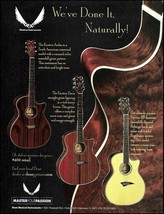 Dean Exotica Andres Dao&#39;s BB acoustic guitar series advertisement 2001 ad print - $4.00