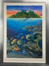 Robert Lyn Eine Unterwasser Kongress Mischtechnik Porträt Aquarium Ocean Kunst - £463.12 GBP