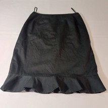 Collections For Le Suit women’s Back Zipper Buttom Tiered Black Skirt Si... - $191.56 MXN