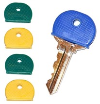 4 KEY ID CAPS round plastic identification bright multi colored HiLLMAN ... - $306.57 MXN