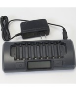 Powerex MH-C800S 8-Cell Smart Charger for AA/AAA NiMH  Tested Working - $734.64 MXN