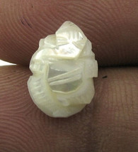 3.85Ct Real Natural Pearl Carved Lord Ganesha For Wealth &amp; Properity - £17.61 GBP