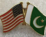 USA &amp; Pakistan Friendship Lapel Pin - £7.79 GBP
