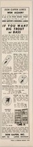 1949 Print Ad Don Gapen Fly Fishing Lures for Big Trout &amp; Bass Lapeer,Michigan - £11.10 GBP