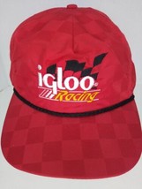 Rare VTG Igloo Racing Snapback Trucker Hat Cap 90s Identity Headwear Mad... - $19.79