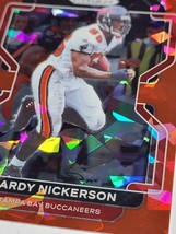 2021 HARDY NICKERSON PANINI PRISM NFL FOOTBALL CARD # 300 RED ICE INSERT... - £4.73 GBP