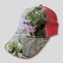 Cap Womens Ford Farm Racing Truck Hat Pink Camo Strapback Official - £9.69 GBP
