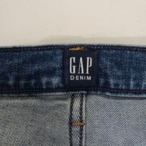GAP RN#54023 Women's Blue Cotton Blend Denim Button-fly Pencil Skirt Size 8/29 image 3
