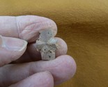 (CR593-27) 5/8&quot; SMALL Fairy Stone CHRISTIAN CROSS Staurolite Crystal MATRIX - $13.09