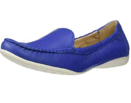 Driver Club USA Women&#39;s Leather Made in Brazil Venetian Scrunch Back Loafer 9 M - £13.80 GBP