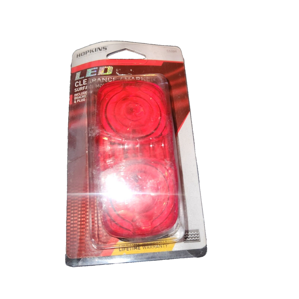 Blazer International C539R LED Bullseye Side Marker Light, Red - $3.77