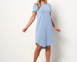 AnyBody Cozy Knit Luxe Midi Dress- Forever Blue, SMALL - £19.12 GBP