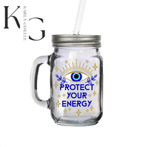 Protect Your Energy Stars Mason Jar Mug - $19.59