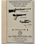 1981 Ring Precision Muzzle Loading Gun Advertisement Outdoor Supply Vint... - $363.77 MXN